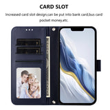 iPhone 18 Pro Max / 17 Pro Max EIDERWOOD Kunstlæder Flip Cover m. Strop & Ståfunktion - Blå