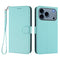 iPhone 18 Pro Max / 17 Pro Max EIDERWOOD Kunstlæder Flip Cover m. Strop & Ståfunktion - Lyseblå