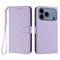 iPhone 18 Pro Max / 17 Pro Max EIDERWOOD Kunstlæder Flip Cover m. Strop & Ståfunktion - Lyslilla
