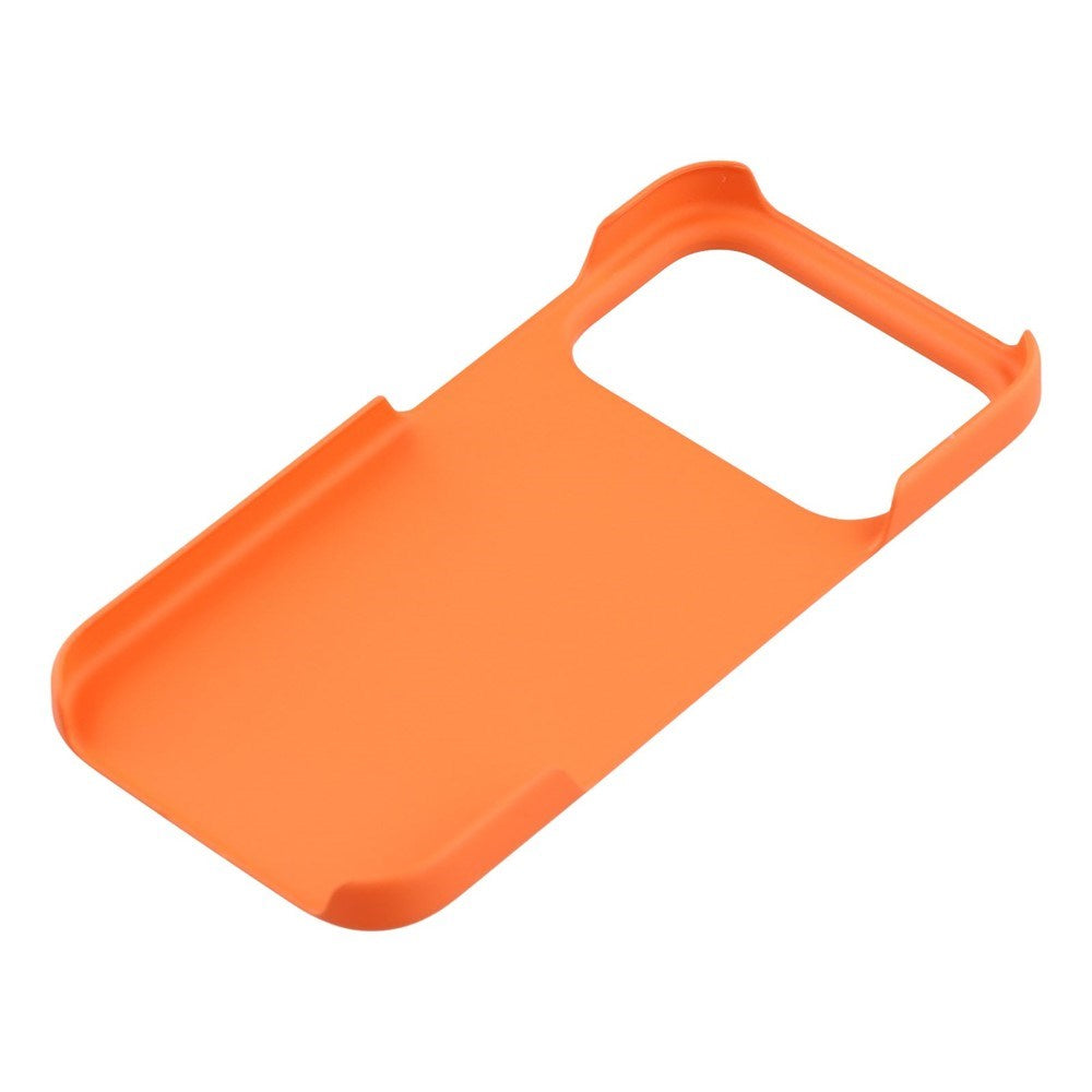 EIDERWOOD iPhone 17 Pro Hårdt Plastik Mobil Cover - Orange