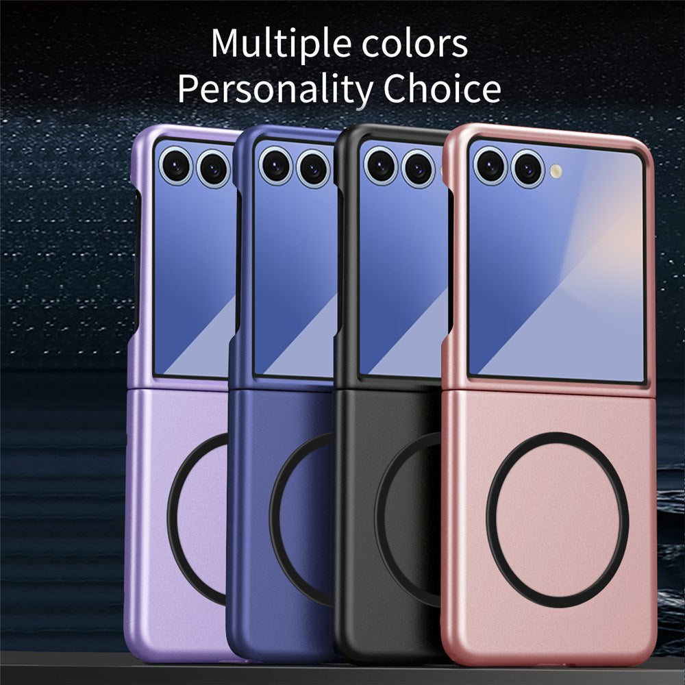 Samsung Galaxy Z Flip7 - EIDERWOOD Mat Hårdt Plast Cover - MagSafe Kompatibel - Lyserød