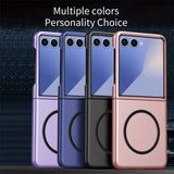 Samsung Galaxy Z Flip7 - EIDERWOOD Mat Hårdt Plast Cover - MagSafe Kompatibel - Lyserød