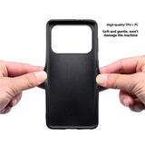 EIDERWOOD iPhone 17 Pro Max Hybrid Plastik Mobil Cover m. Lædertekstur - Grøn