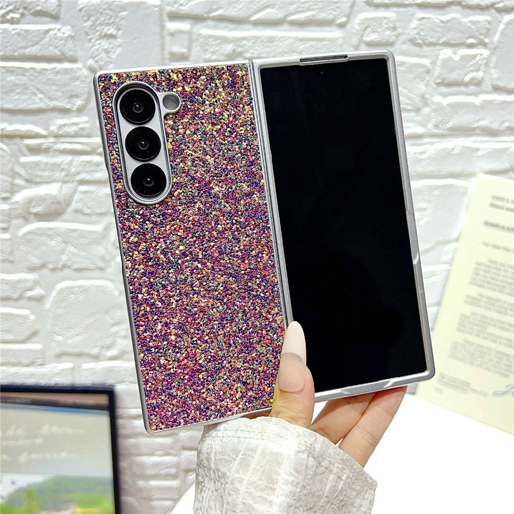 EIDERWOOD Samsung Galaxy Z Fold7 Glitter Mobil Cover - Grøn