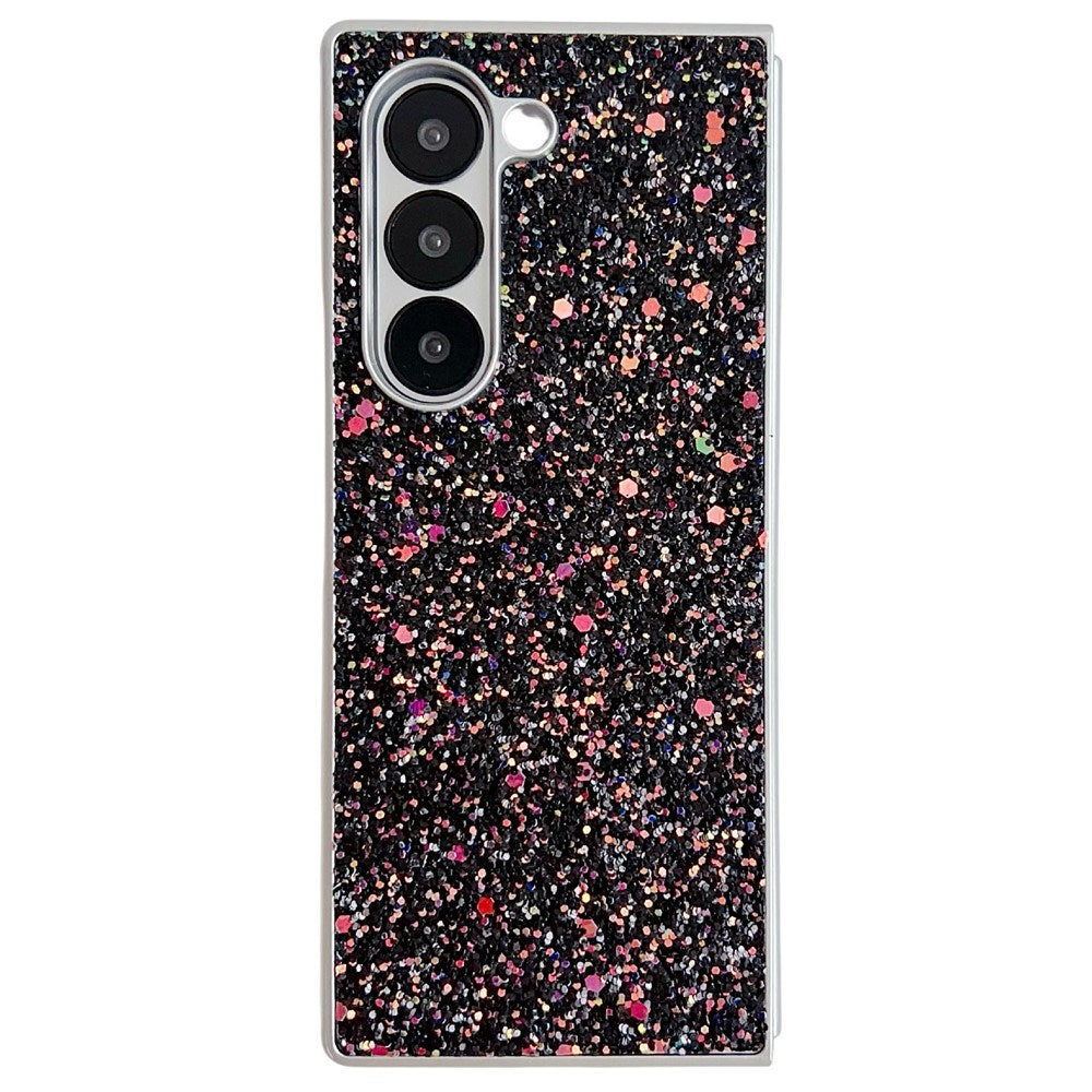 EIDERWOOD Samsung Galaxy Z Fold7 Glitter Mobil Cover - Sort