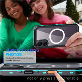 iPhone 17 - EIDERWOOD Vandtæt Håndværker Cover m. Skærmbeskyttelse & Strop - MagSafe Kompatibel - Sort