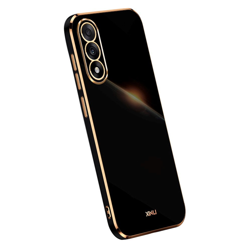 OnePlus Nord 5 - Metallisk Plast Cover - Sort