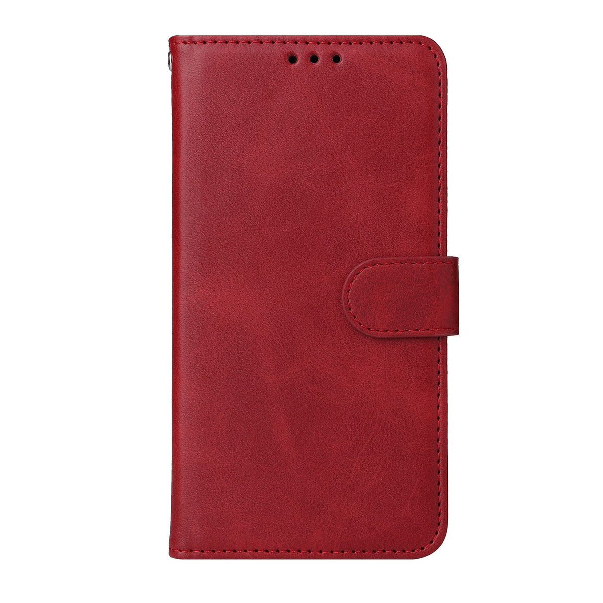 Motorola Moto G86 / G86 Power - EIDERWOOD Kunstlæder Flip Cover m. Strop - Rød
