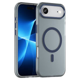 EIDERWOOD iPhone Air Hybrid Plast Mobil Cover - MagSafe Kompatibel - Mat Gennemsigtig / Mørkeblå