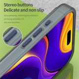 EIDERWOOD iPhone 17 Pro Max Hybrid Plast Mobil Cover - MagSafe Kompatibel - Mat Gennemsigtig / Mørkeblå