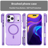 EIDERWOOD iPhone 17 Pro Max Hybrid Plast Mobil Cover - MagSafe Kompatibel - Mat Gennemsigtig / Lilla