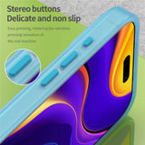 EIDERWOOD iPhone 17 Pro Max Hybrid Plast Mobil Cover - MagSafe Kompatibel - Mat Gennemsigtig / Blå