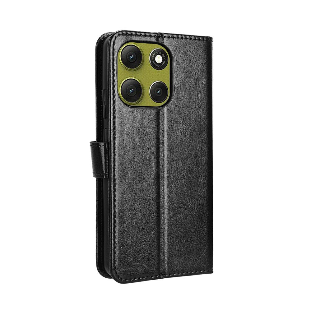 EIDERWOOD Motorola Moto G86 Power Kunstlæder Flip Cover m. Stander & Pung - Sort