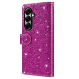 Samsung Galaxy Z Fold7 - EIDERWOOD Glitter Flip Cover m. Pung - Lilla