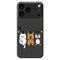 iPhone 17 Pro Fleksibelt Plast Cover m. Motiv - Sort