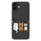 iPhone 17 Fleksibelt Plast Cover m. Motiv - Sort