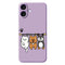 iPhone 17 Fleksibelt Plast Cover m. Motiv - Lilla