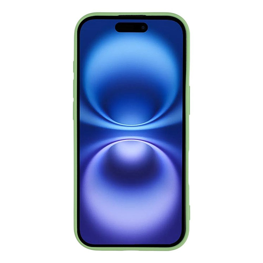 iPhone 17 - EIDERWOOD Foret Fleksibelt Plast Cover - Lysegrøn