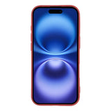 iPhone 17 - EIDERWOOD Foret Fleksibelt Plast Cover - Mørkerød