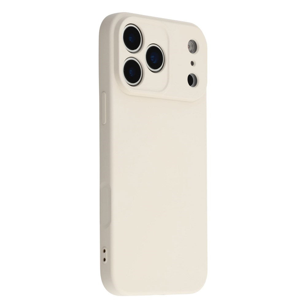 iPhone 17 Pro Max - EIDERWOOD Foret Fleksibelt Plast Cover - Beige