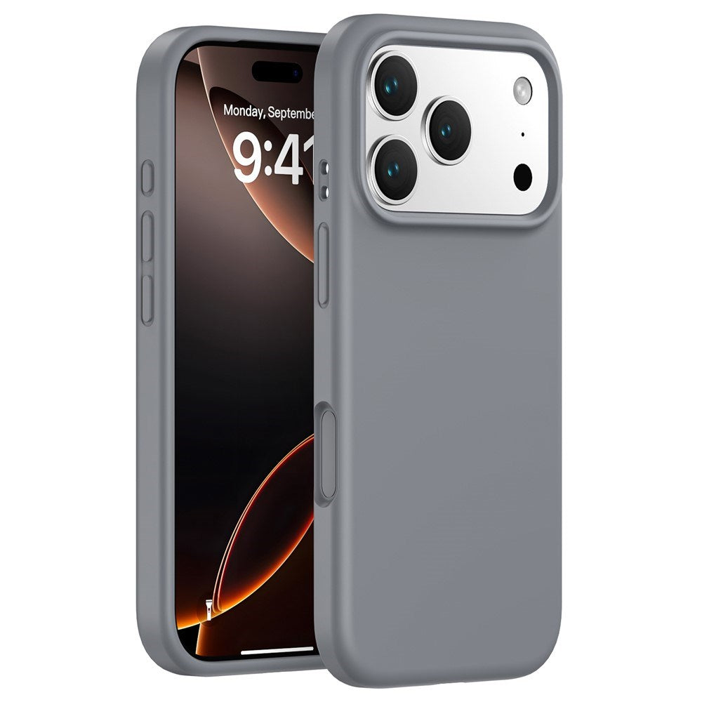 iPhone 18 Pro / 17 Pro EIDERWOOD Silikone Mobilcover - Grå