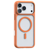 iPhone 17 Pro - TORRAS Guardian Magnetic Hybrid Plastik Cover - MagSafe Kompatibel - Orange