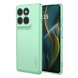 ENKAY Motorola Edge 60 Pro Silikone Mobil Cover - Lysegrøn