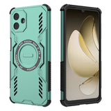 Samsung Galaxy A07 - EIDERWOOD Håndværker Cover m. Varmeafledning - MagSafe Kompatibel - Grøn