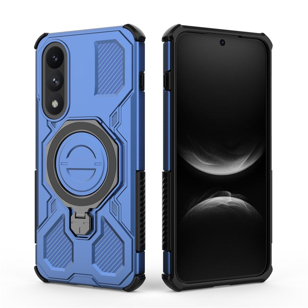 OnePlus Nord 5 - EIDERWOOD Hybrid Håndværker Cover m. Kickstand - MagSafe Kompatibel - Blå