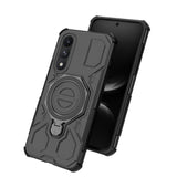 OnePlus Nord 5 - EIDERWOOD Hybrid Håndværker Cover m. Kickstand - MagSafe Kompatibel - Sort