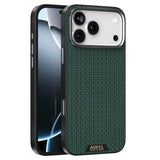 ABEEL iPhone 18 Pro / 17 Pro Textured Micro-Embossing Cover - MagSafe Kompatibel - Grøn