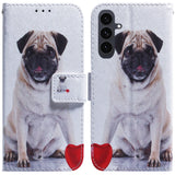 Samsung Galaxy S25 FE - EIDERWOOD Kunstlæder Flip Case m. Motiv - Hund