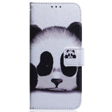 Samsung Galaxy S25 FE - EIDERWOOD Kunstlæder Flip Case m. Motiv - Panda