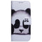 Samsung Galaxy S25 FE - EIDERWOOD Kunstlæder Flip Case m. Motiv - Panda