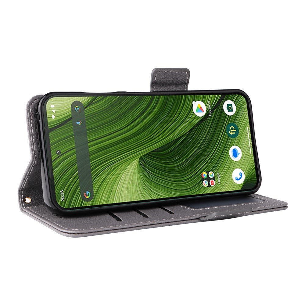 EIDERWOOD Fairphone (Gen. 6+ / Gen. 6) Flip Cover m. Strop & Ståfunktion - Grå