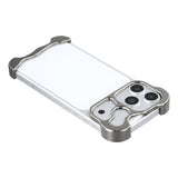 iPhone 17 Pro Max 2-i-1 Metal Bumper Cover - Grå