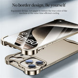 iPhone 17 Pro Max 2-i-1 Metal Bumper Cover - Orange
