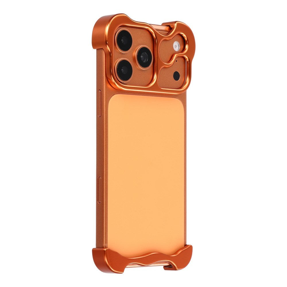 iPhone 17 Pro 2-i-1 Metal Bumper Cover - Orange