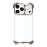 iPhone 17 Pro 2-i-1 Metal Bumper Cover - Guld