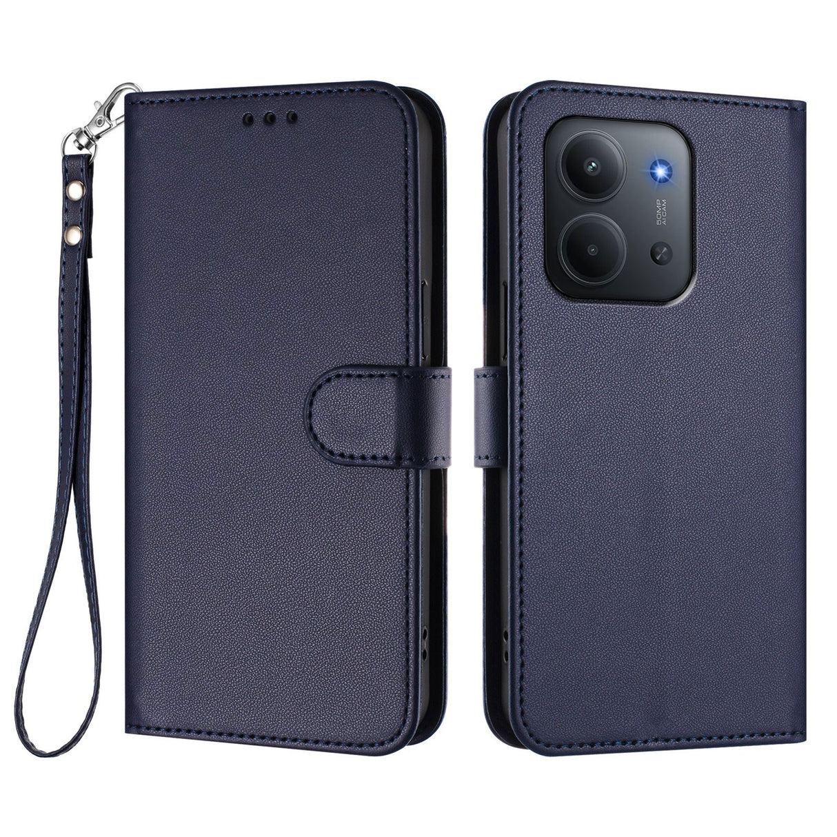 Xiaomi Redmi 15C (5G) / (4G) EIDERWOOD Flipcover m. Indbygget Kortholder & Ståfunktion - Blå