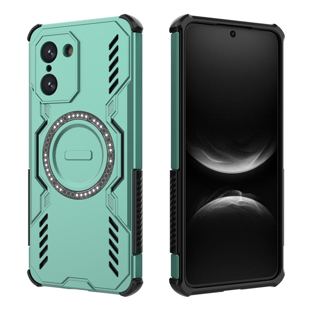 OnePlus Nord CE5 - EIDERWOOD Håndværker Cover m. Varmeafledning - MagSafe Kompatibel - Grøn