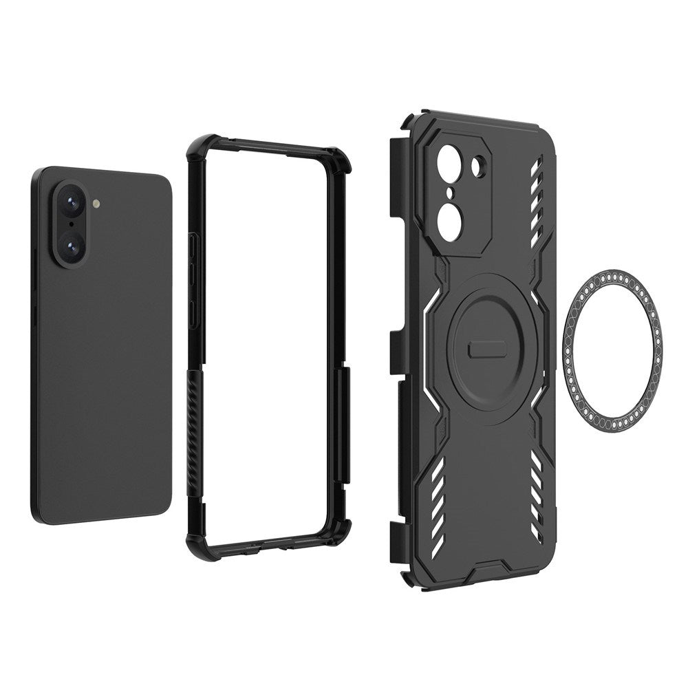 OnePlus Nord CE5 - EIDERWOOD Håndværker Cover m. Varmeafledning - MagSafe Kompatibel - Rød