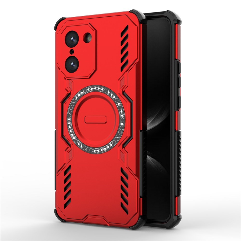 OnePlus Nord CE5 - EIDERWOOD Håndværker Cover m. Varmeafledning - MagSafe Kompatibel - Rød