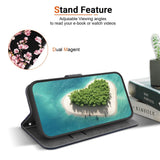 EIDERWOOD OnePlus Nord 5 Kunstlæder Cover m. Pung & Strop - Blommetræ m. Blomster