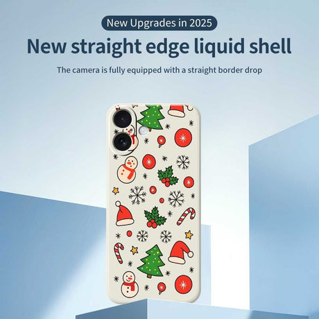 EIDERWOOD iPhone 17 Jule Mobilcover - Fleksibelt Plastik - Julemotiver / Sort