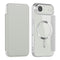 EIDERWOOD iPhone Air Flip Mobil Cover m. Gennemsigtig Bagside - MagSafe Kompatibel - Grå