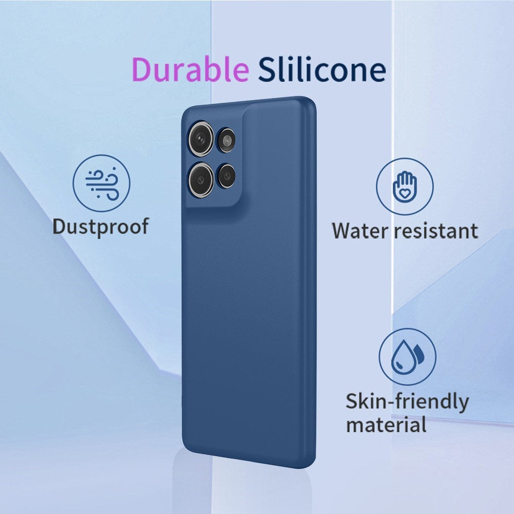 Motorola Edge 60 Neo / 50 Neo / ThinkPhone 25 ENKAY Silikone Mobil Cover - Mørkegrøn