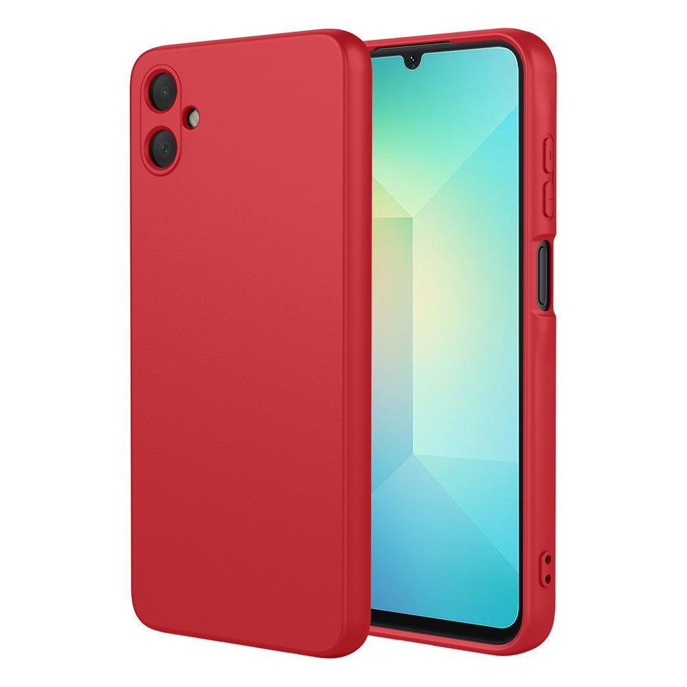 Samsung Galaxy A07 - EIDERWOOD Foret Fleksibelt Plast Cover - Rød