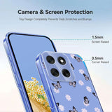 Motorola Moto G86 - EIDERWOOD Fleksibelt Plast Bagside Cover m. Print - Sommerfugle