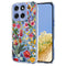 Motorola Moto G86 - EIDERWOOD Fleksibelt Plast Bagside Cover m. Print - Blomster